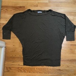 Michael Stars Dolman Wide Neck Top